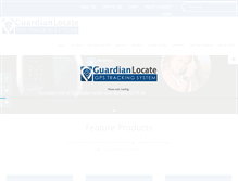 Tablet Screenshot of guardianlocate.com